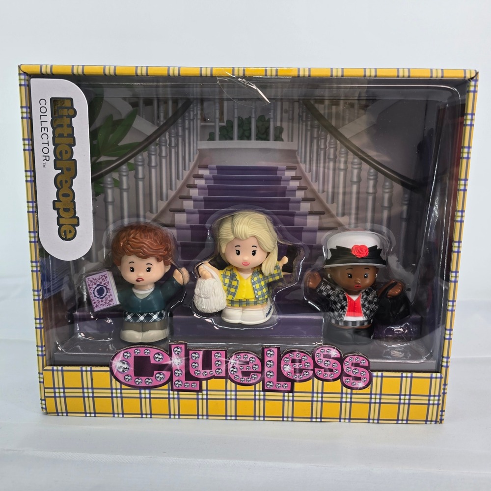 Fisher-Price Little People Collector Clueless Figure Set JFD65 Cher Dionne Tai